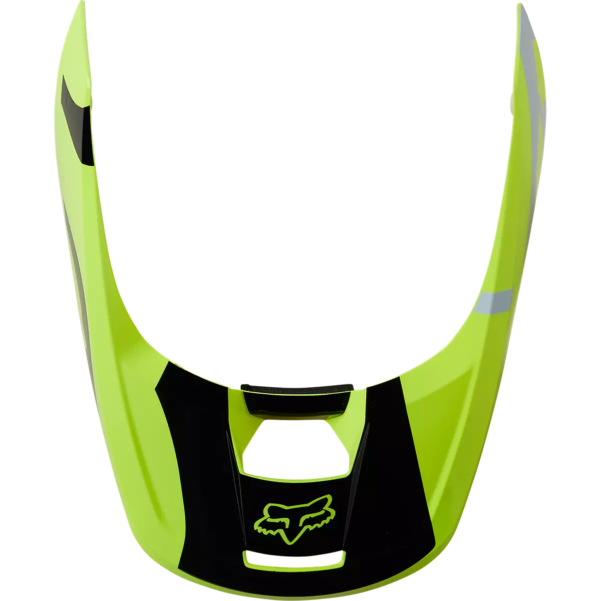 Fox Racing - Youth V1 Helmet Visor - Skew-Flo Yellow (29237-130)