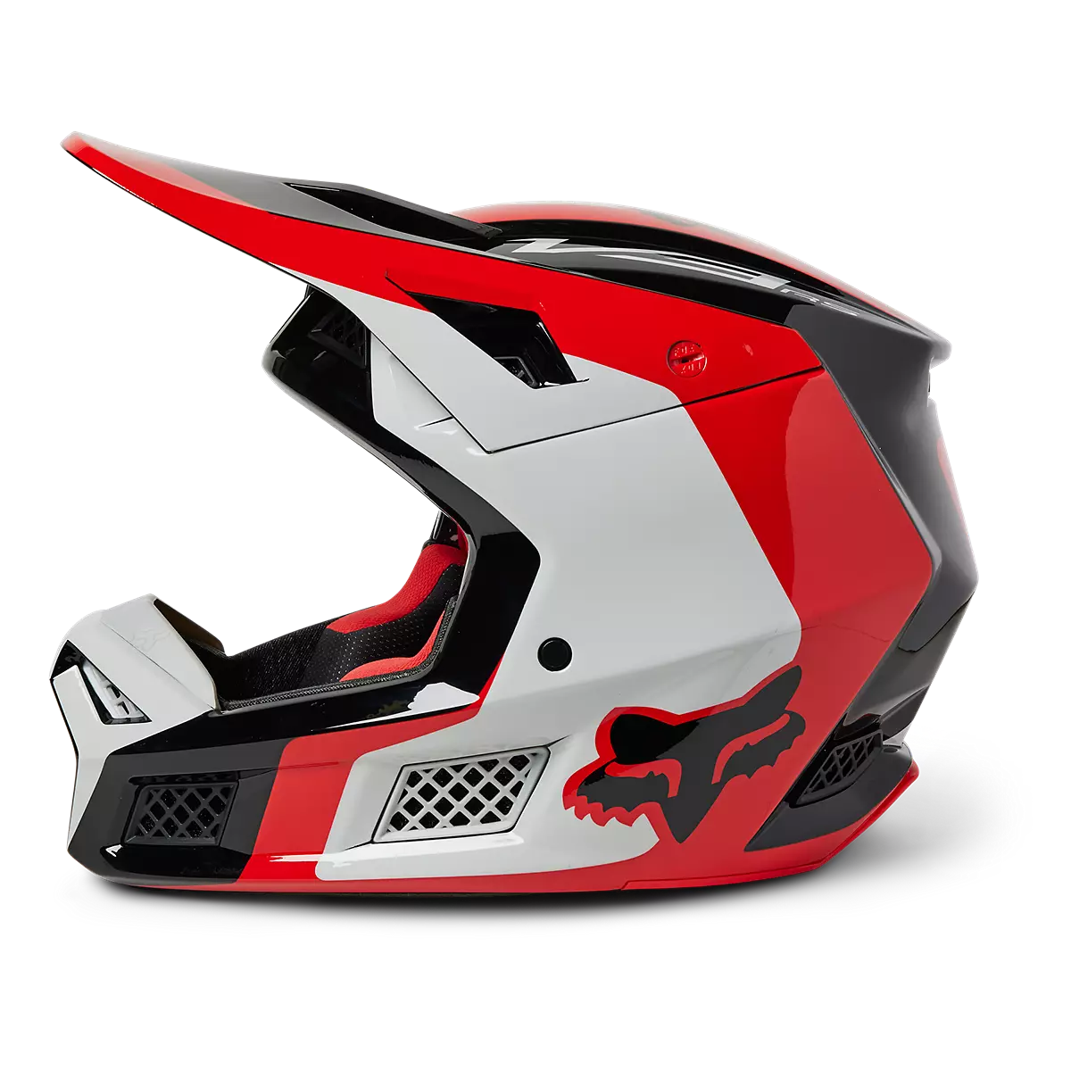 Fox Racing - V3 Rs Efekt Helmet-Flo Red (29639-110)
