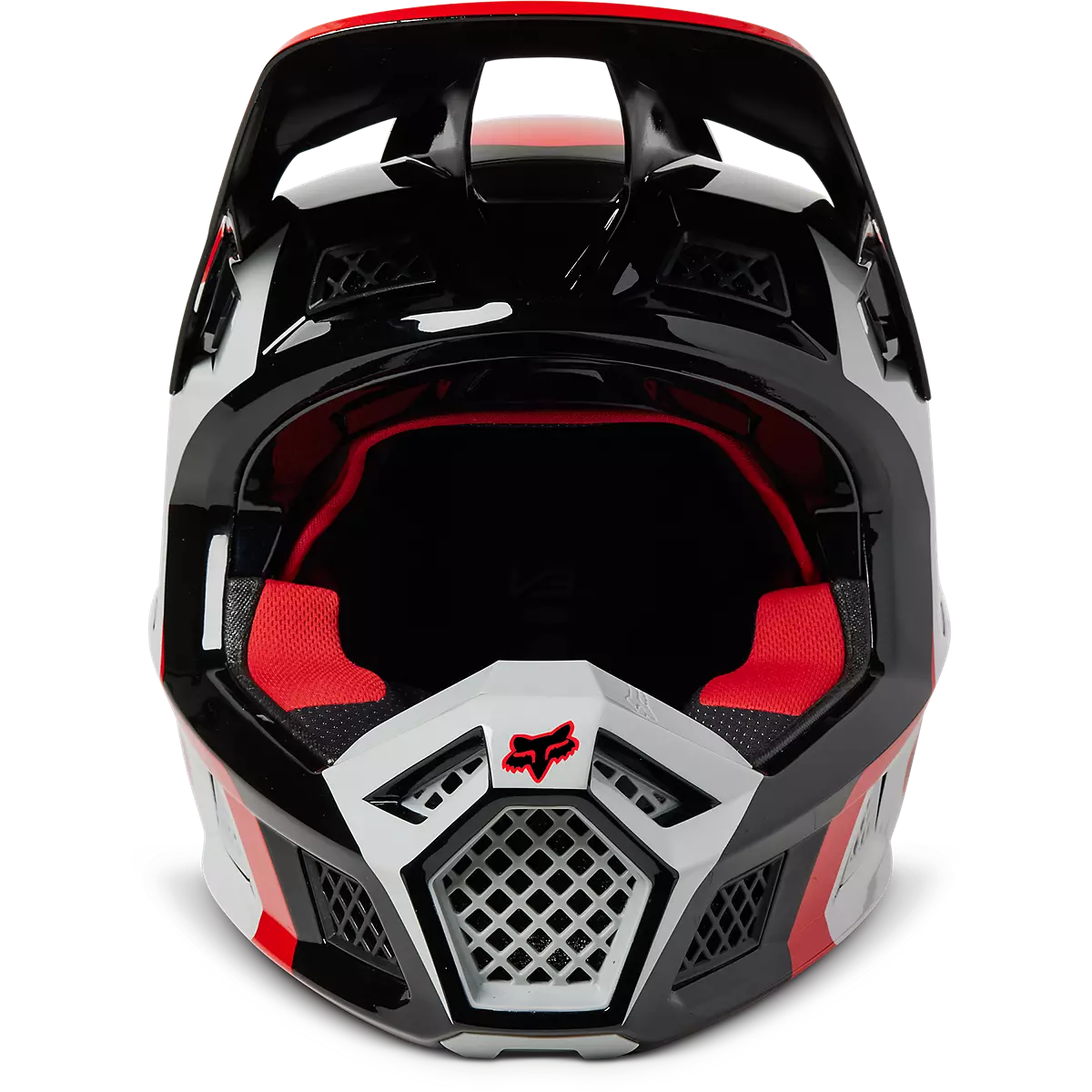 Fox Racing - V3 Rs Efekt Helmet-Flo Red (29639-110)
