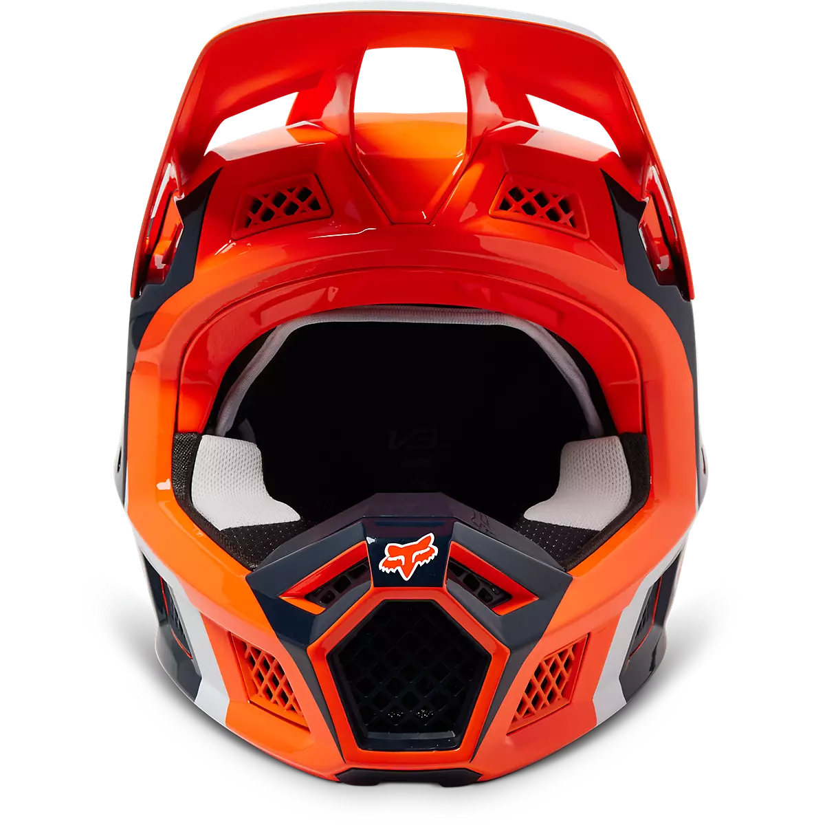 Fox Racing - V3 Rs Efekt Helmet-Flo Orange (29639-824)