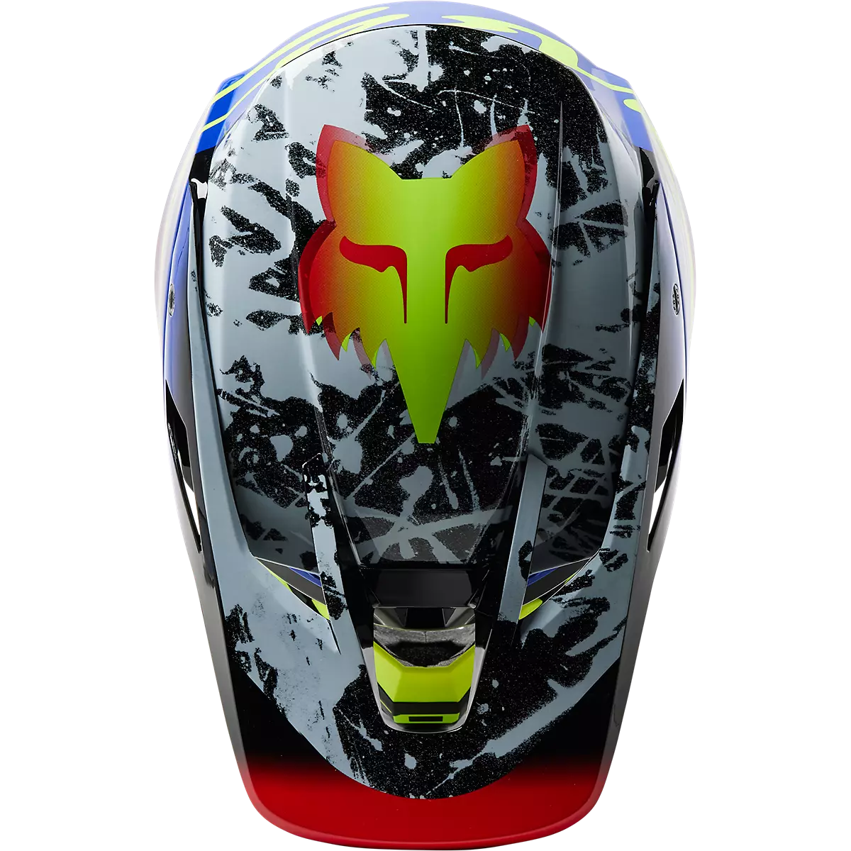 Fox Racing - V3 RS Dkay Helmet-Blue/Red (29653-149)