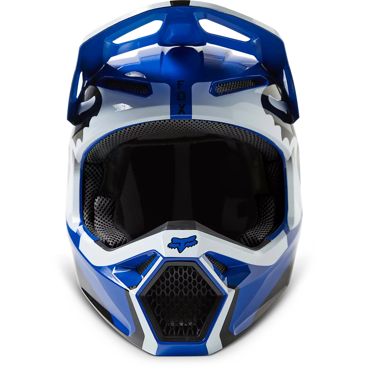 Fox Racing - V1 Leed Helmet-Blue (29657-002)