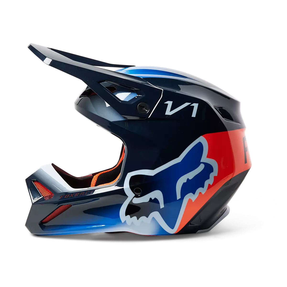 Fox Racing - V1 Toxsyk Helmet Dot/Ece-Midnight (29659-329)