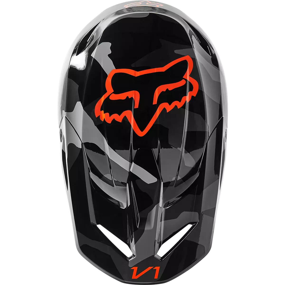 Fox Racing - V1 Bnkr Helmet  (29667)-Grey Camo (29667-033)