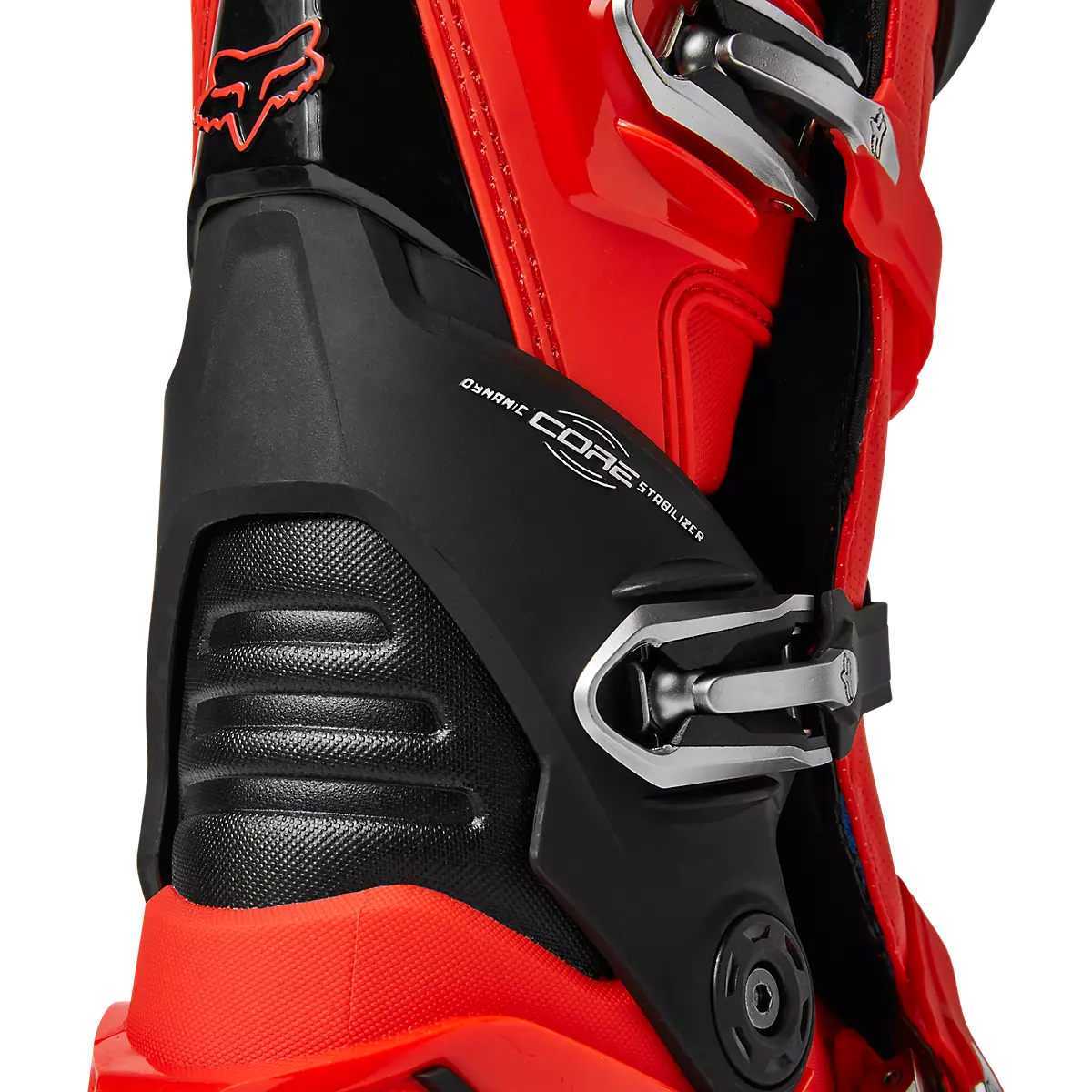 Fox Racing - Motion Boot - Black/White/Gum-Flo Red (29682-110)