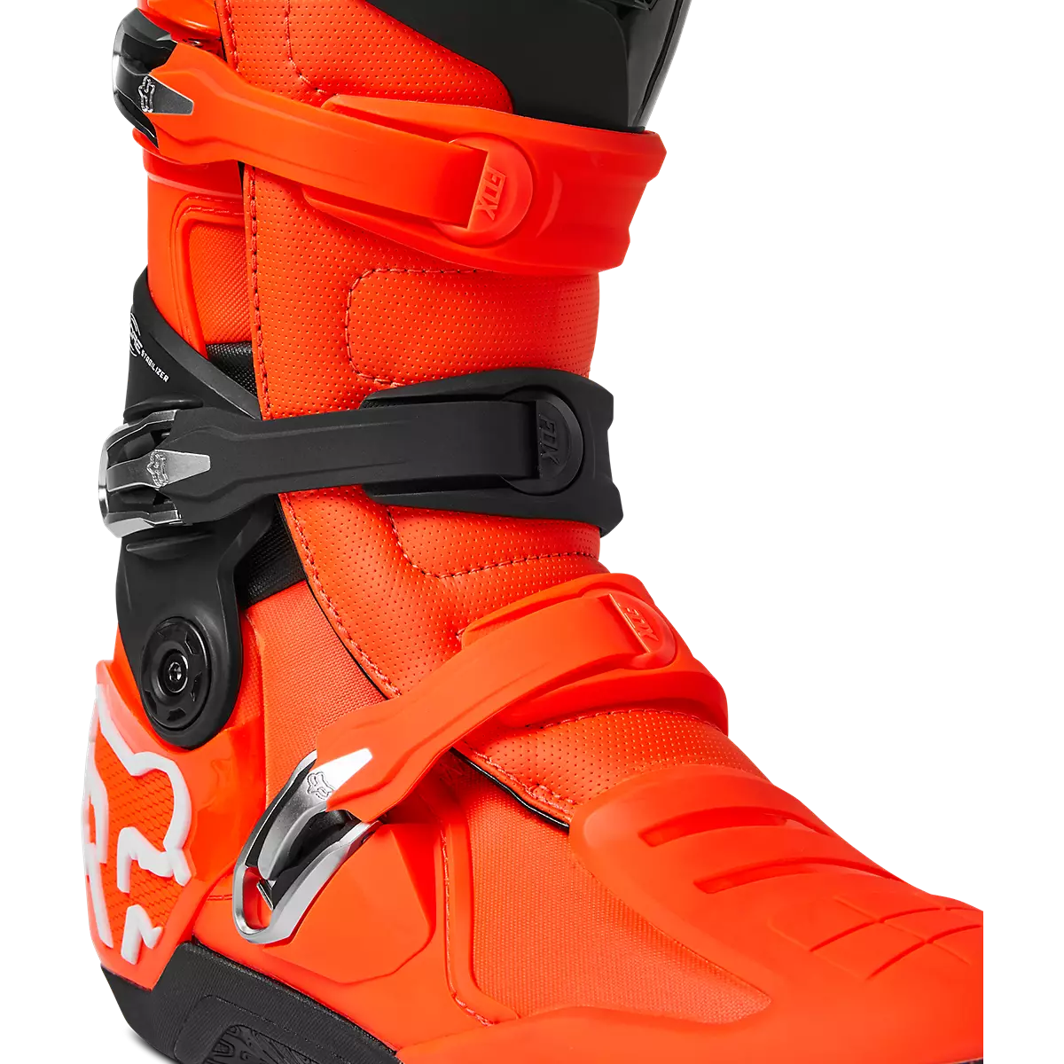 Fox Racing - Motion Boot - Black/White/Gum-Flo Orange (29682-824)