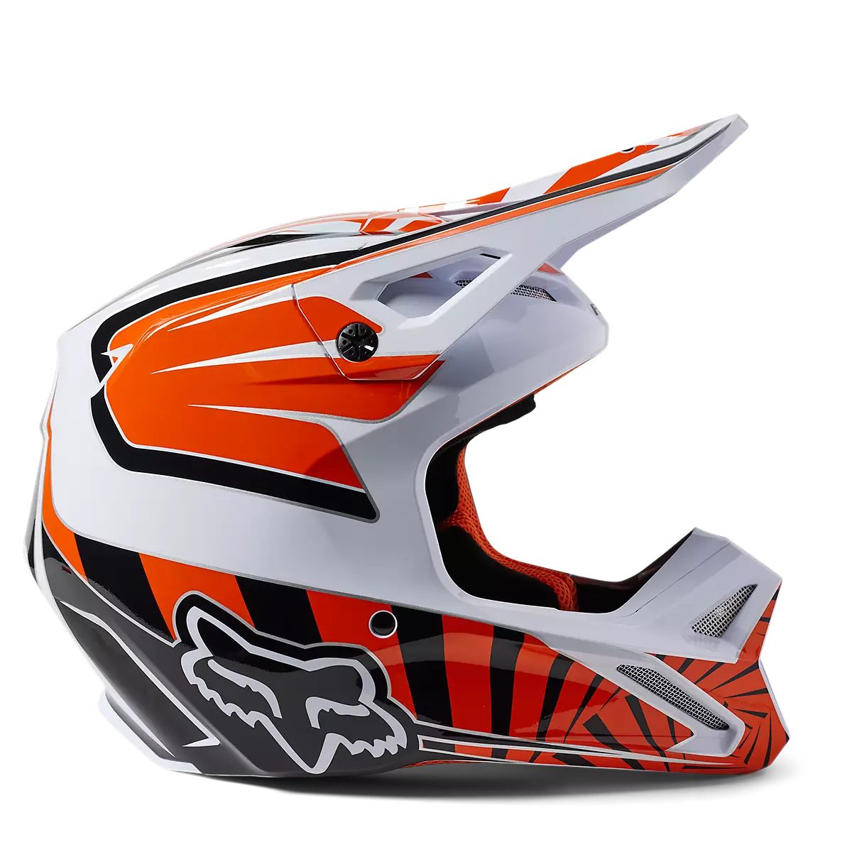 Fox Racing - V1 Goat Helmet Dot/Ece Youth-Orange (29733-009)