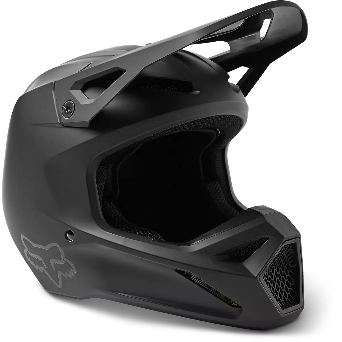Fox Racing - YTH V1 Matte Black Helmet