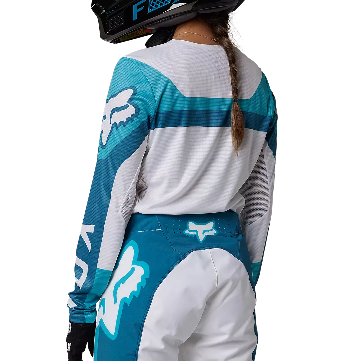 Fox Racing - Womens Flexair Efekt Jersey-Teal (29757-176)