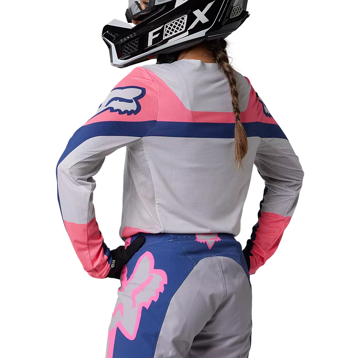Fox Racing - Womens Flexair Efekt Jersey-Cashmere Blue/Twilight (29757-533)