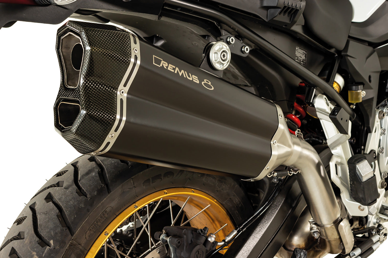 Remus - Slip-on 8 Silencer Stainless Steel Matte for F 750/850 GS