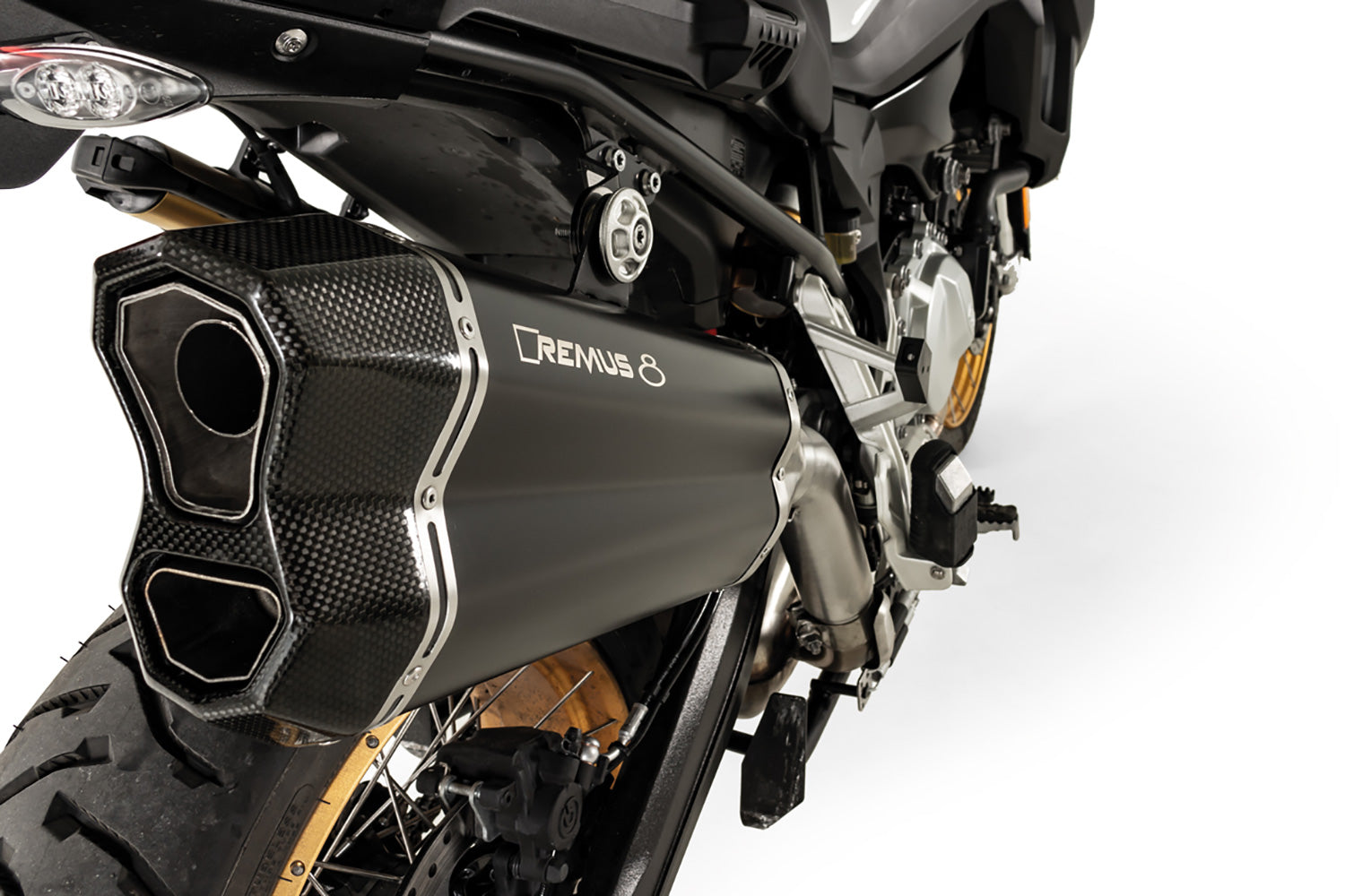 Remus - Slip-on 8 Silencer Stainless Steel Matte for F 750/850 GS