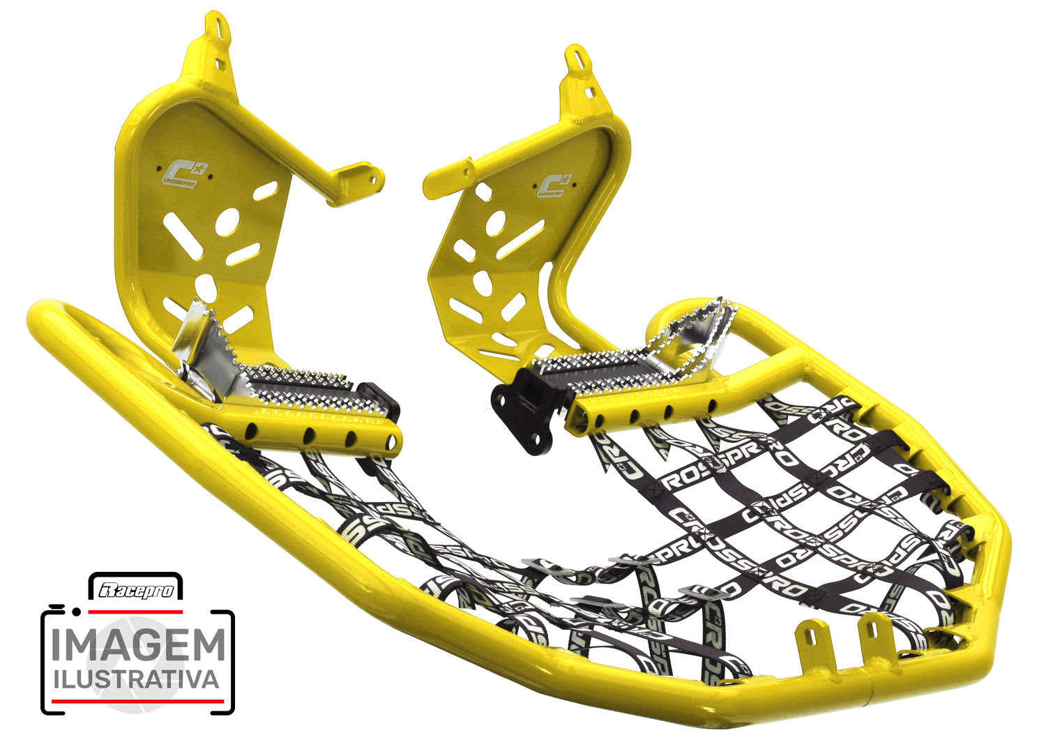 Crosspro - Nerf Bar Evo Pro For Kawasaki KFX 450R-Yellow