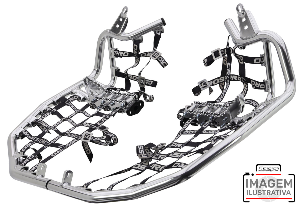 Crosspro - Nerf Bar Racing Pro For Yamaha YFZ 450-Polido