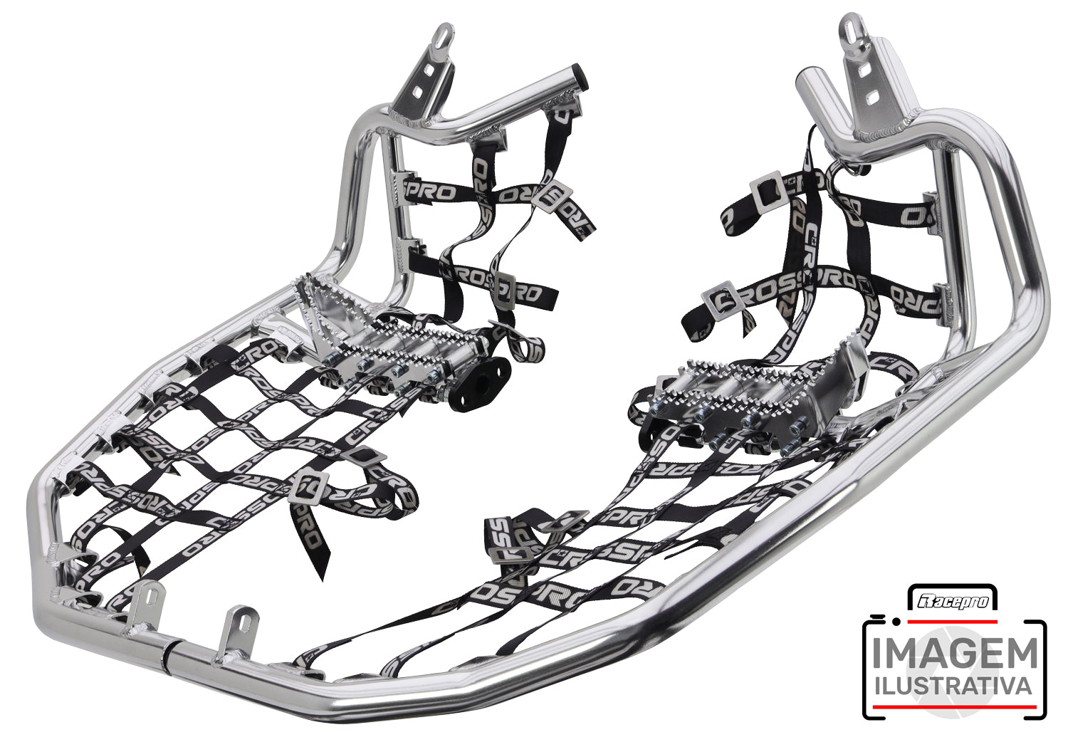 Crosspro - Nerf Bar Racing Pro For Honda TRX 700-Polido