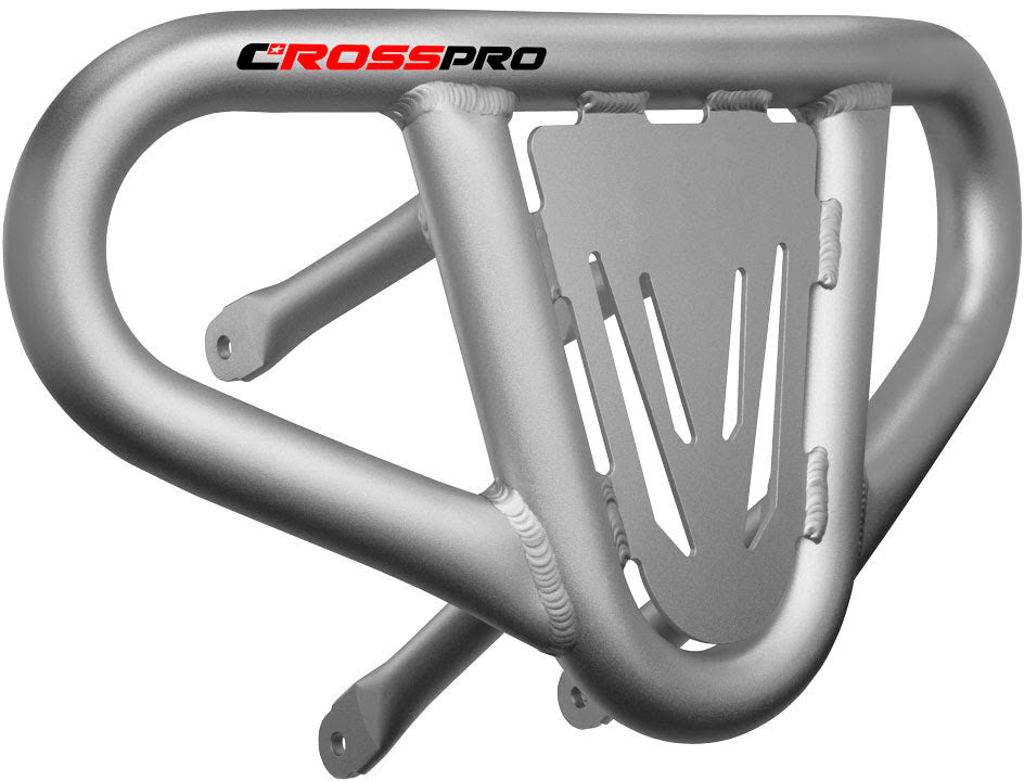Crosspro - Front Bumper P21 For E-Ton Vector ST 300-Ice Polish