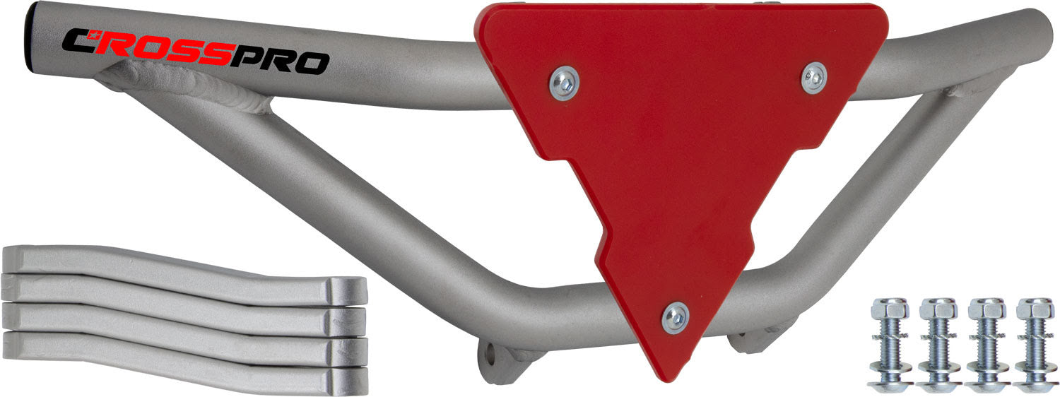 Crosspro - Front Bumper Gliese For Access SP 450-Ice Polish Tube / Red Plate