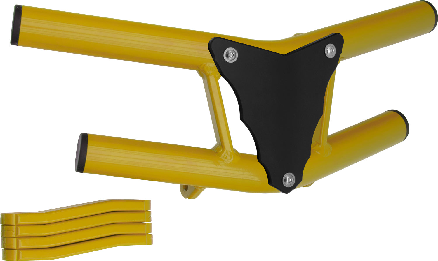 Crosspro - Front Bumper Waspe Lite For Aeon Cobra 350-Yellow Tube / Black Plate