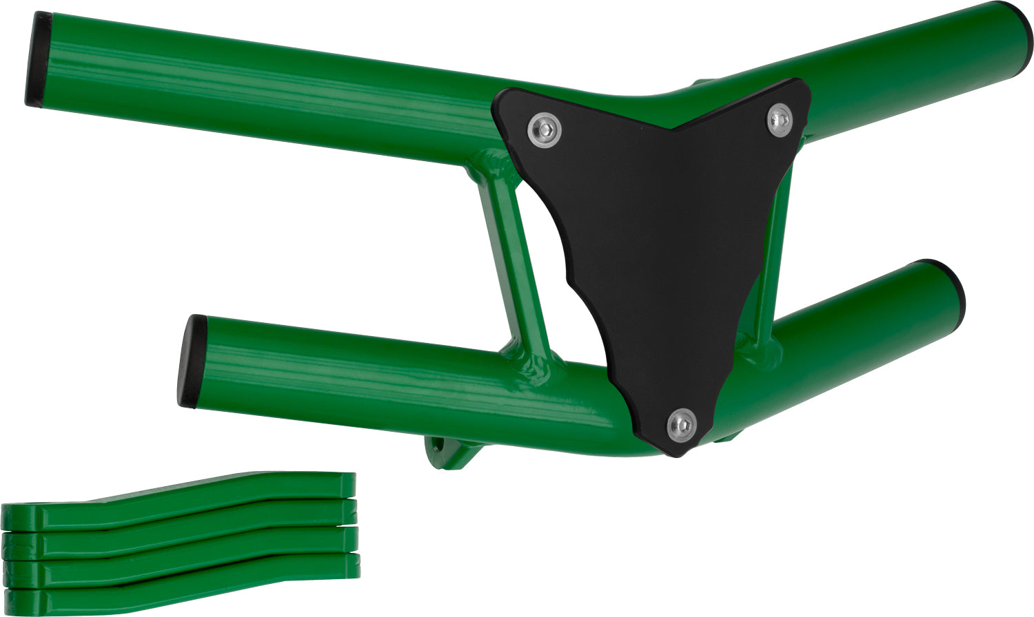 Crosspro - Front Bumper Waspe Lite For Access SP 450-Green Tube / Black Plate
