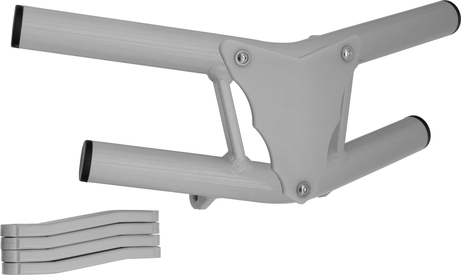 Crosspro - Front Bumper Waspe Lite For Yamaha YFZ 450-White Tube / White Plate