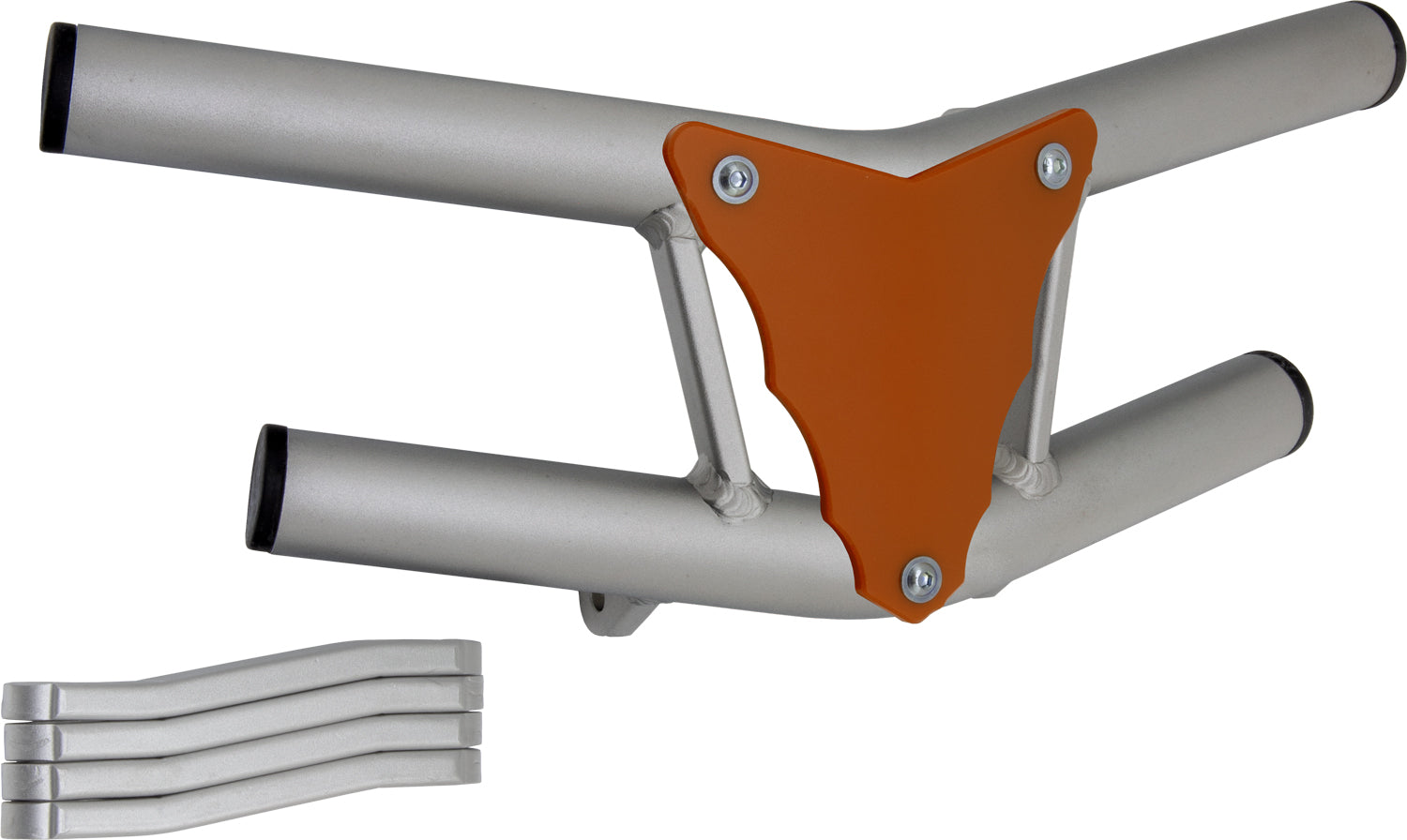 Crosspro - Front Bumper Waspe Lite For Aeon Cobra 350-Ice Polish Tube / Orange Plate