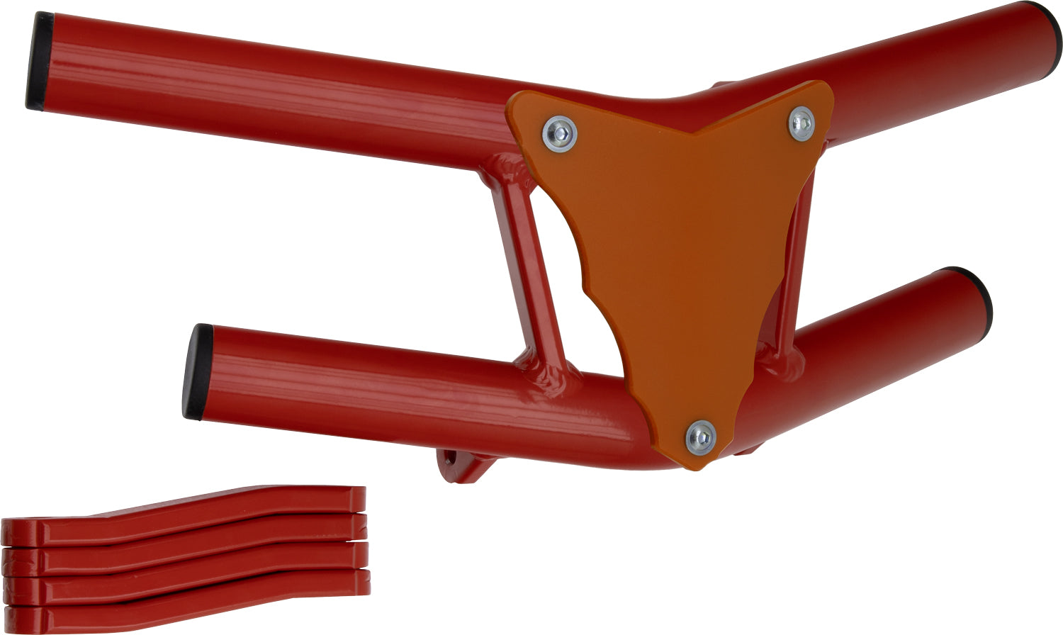 Crosspro - Front Bumper Waspe Lite For Access SP 450-Red Tube / Orange Plate