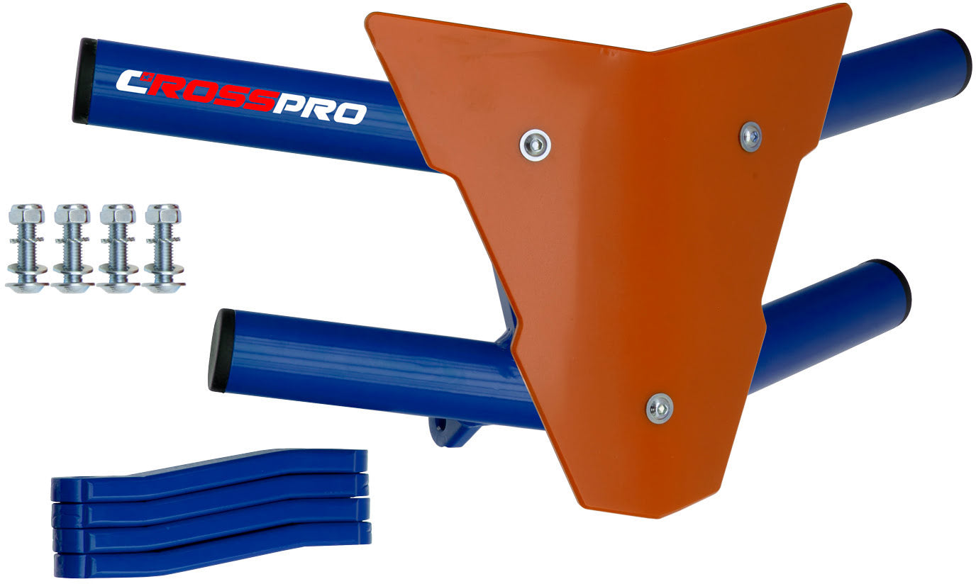 Crosspro - Front Bumper Waspe For SMC Ram 520-Blue Tube / Orange Plate