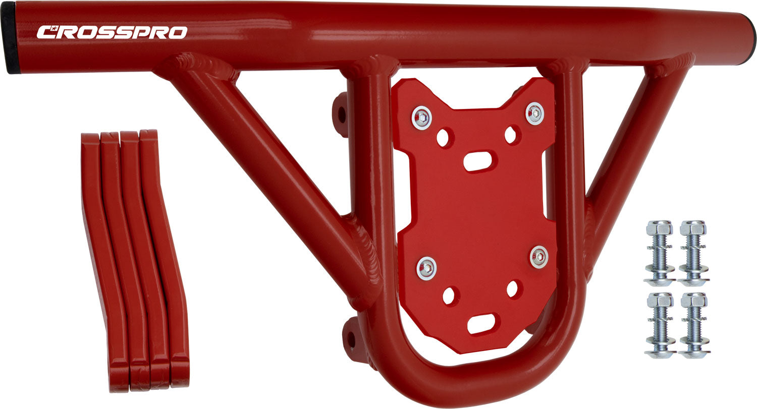 Crosspro - Front Bumper Hat For Access SP 450-Red Tube / Red Plate