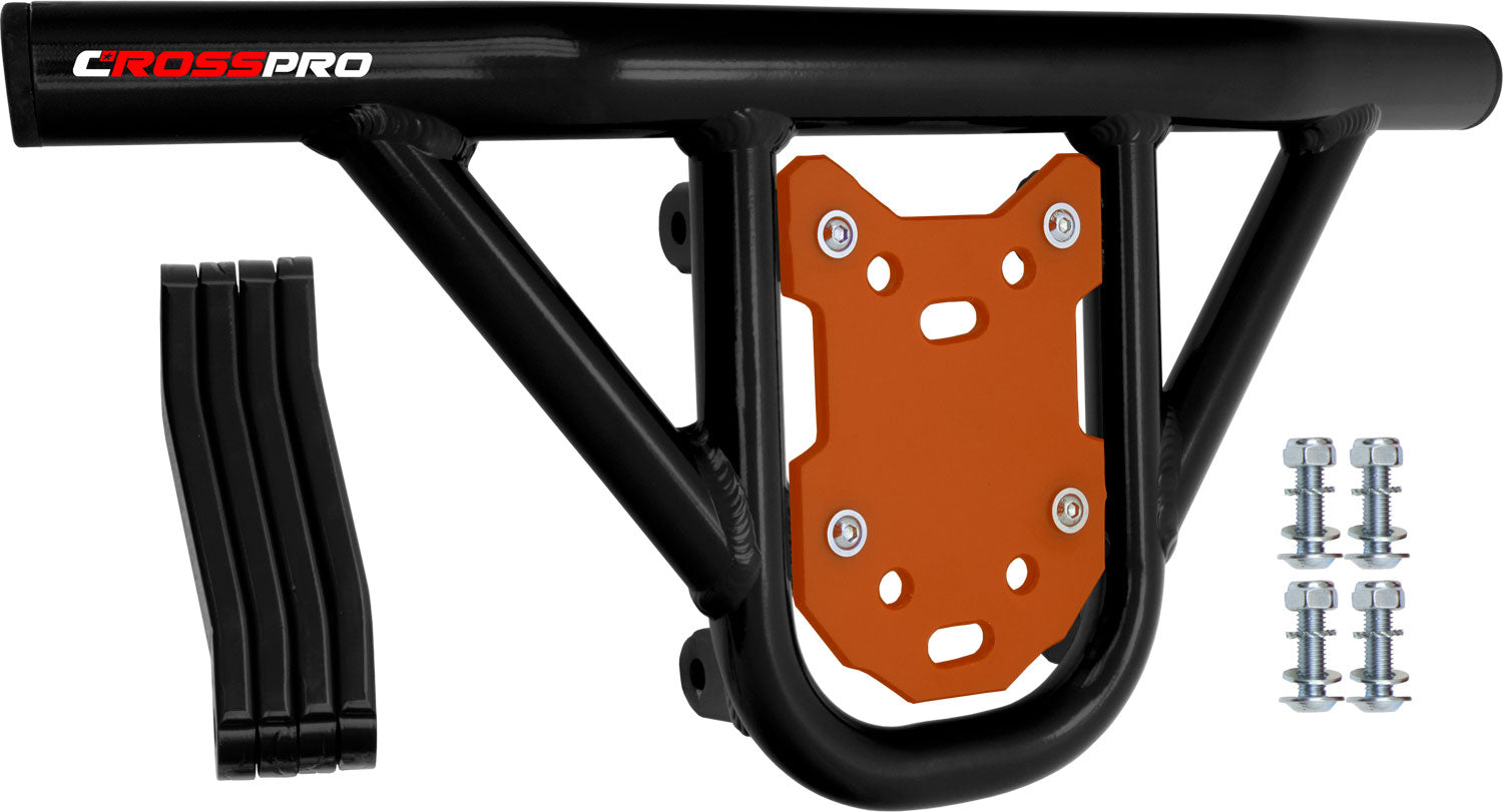 Crosspro - Front Bumper Hat For Access SP 450-Black Tube / Orange Plate