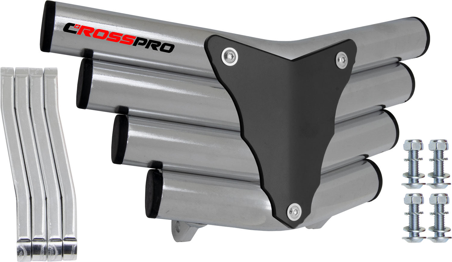 Crosspro - Front Bumper Corot For SMC Ram 520-Polish Tubo / Black Plate