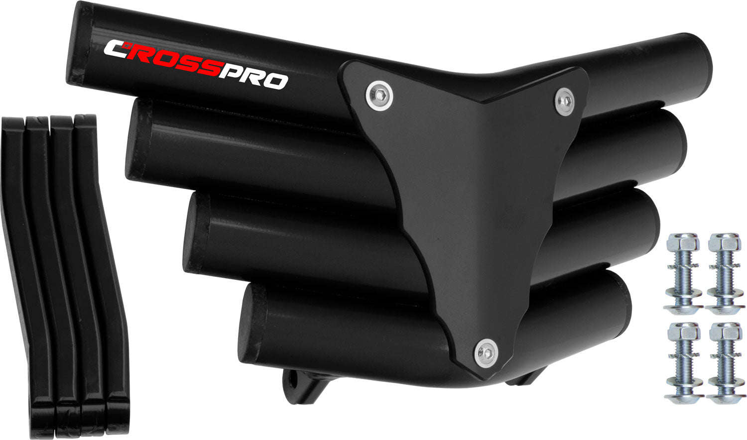Crosspro - Front Bumper Corot For Dinli DL 450-Black Tube / Black Plate