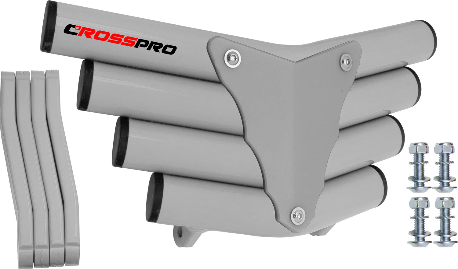 Crosspro - Front Bumper Corot For Aeon Cobra 350-White Tube / White Plate