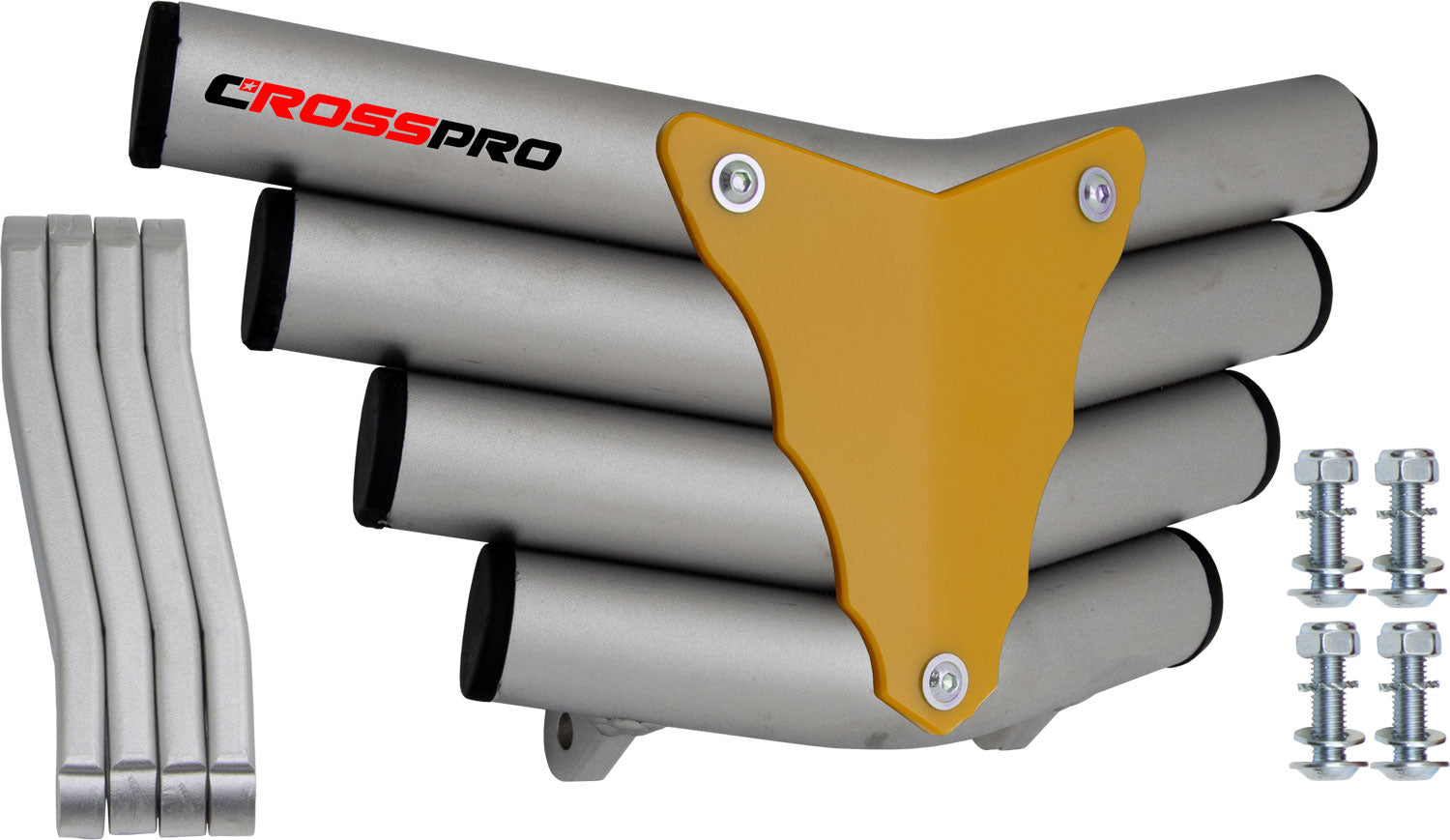 Crosspro - Front Bumper Corot For Adly Herkules 500 S-Ice Polish Tube / Yellow Plate
