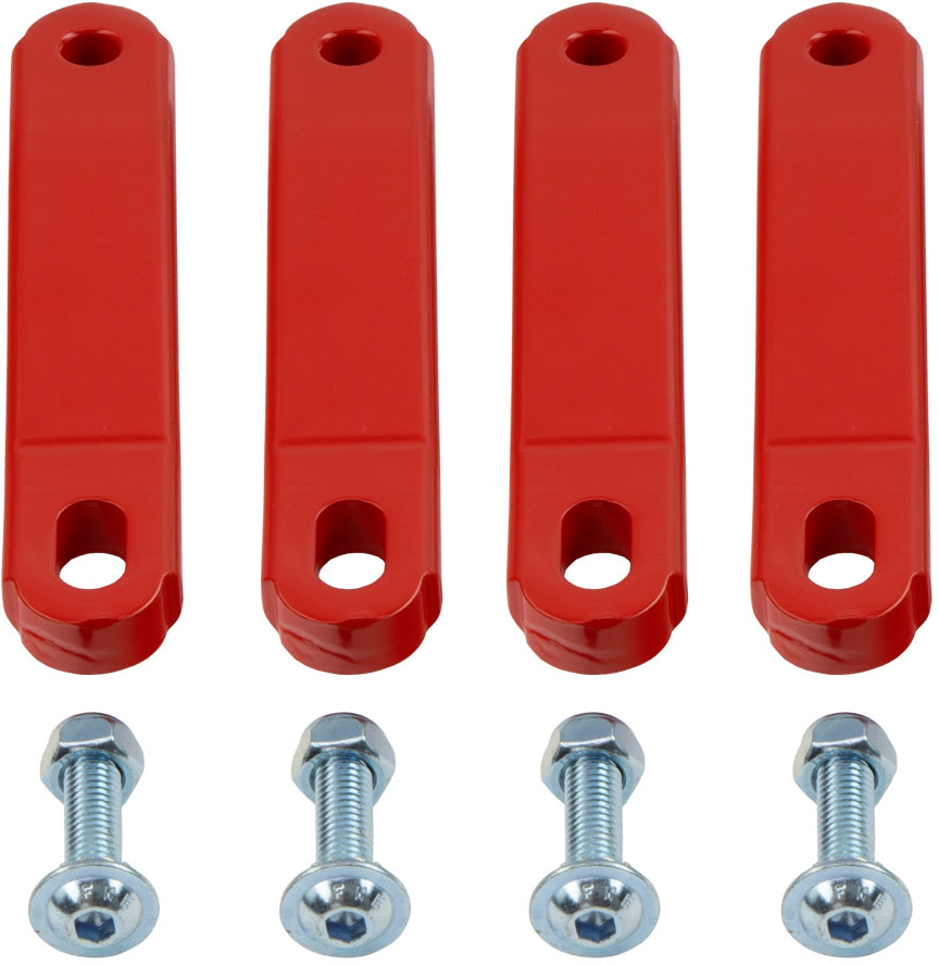 Crosspro - Bumper Fixing GLIESE HASPE / LITE COROT HAT For Yamaha YFZ 350 Banshee-Red