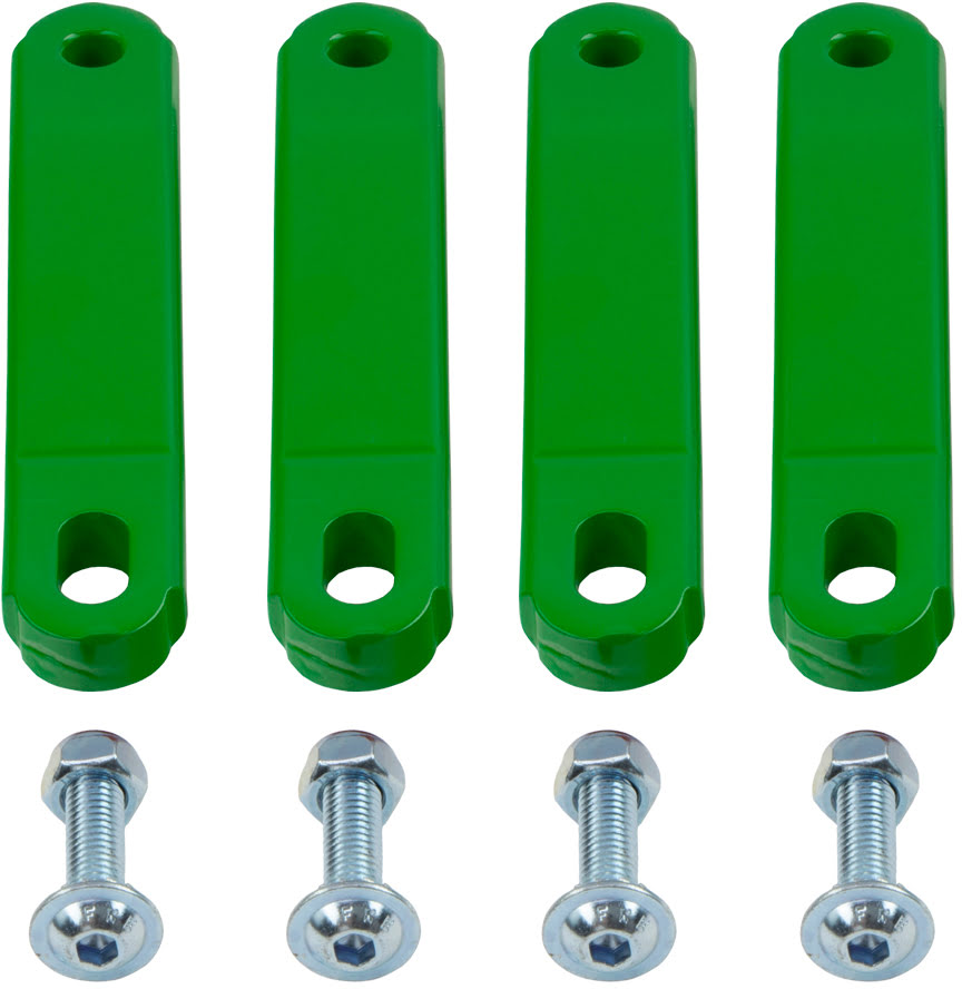 Crosspro - Bumper Fixing GLIESE HASPE / LITE COROT HAT For Yamaha YFZ 450-Green