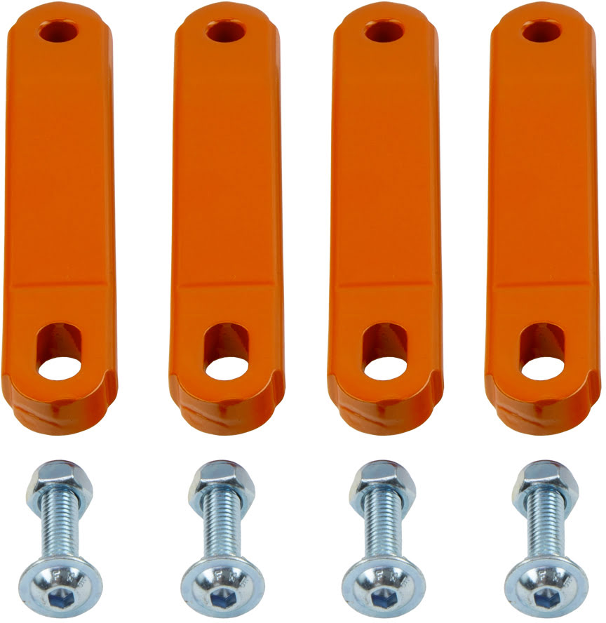 Crosspro - Bumper Fixing GLIESE HASPE / LITE COROT HAT For Adly Herkules 500 S-Orange