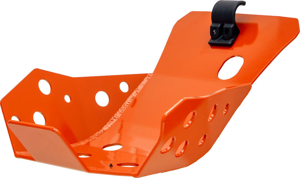 Crosspro - Aluminum Enduro Engine Guard For Husaberg TE 250, TE 300, KTM 250 EXC, 250 SX, 300 EXC-Orange