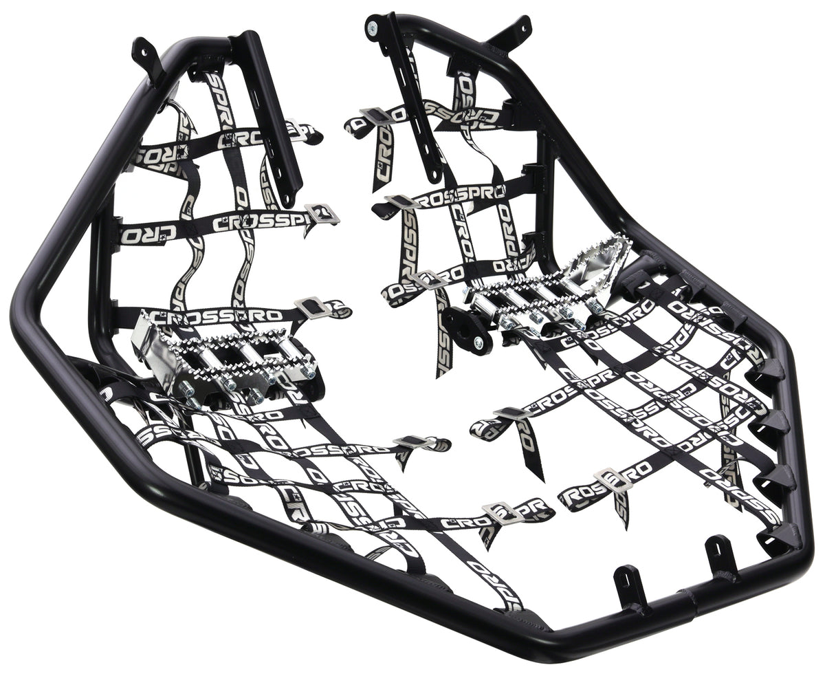 Crosspro - Nerf Bar Hard Racing For Suzuki LT-R 450-Black