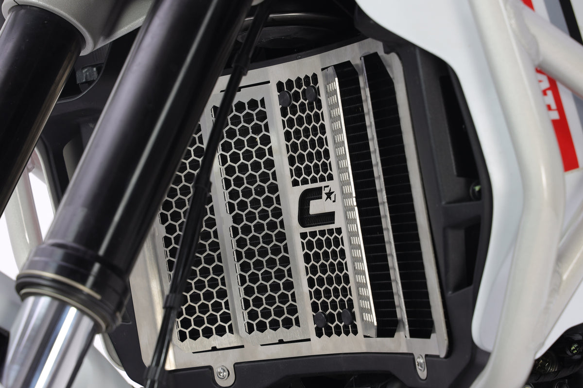 Crosspro - Front Radiator Guard For Ducati DesertX 2022