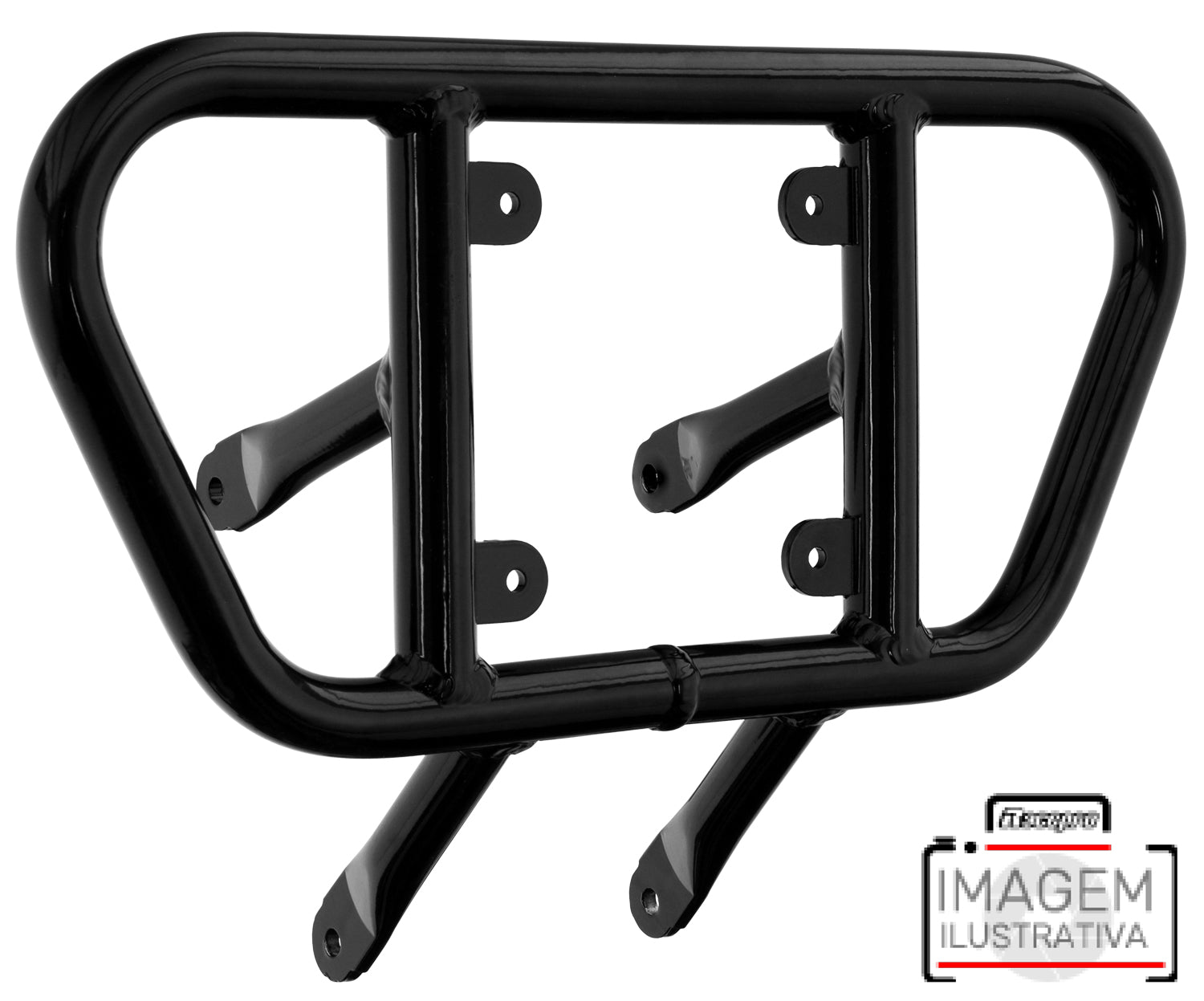 Crosspro - Tube for Front Bumper CR01 For Yamaha YFZ 450R-Black Tube