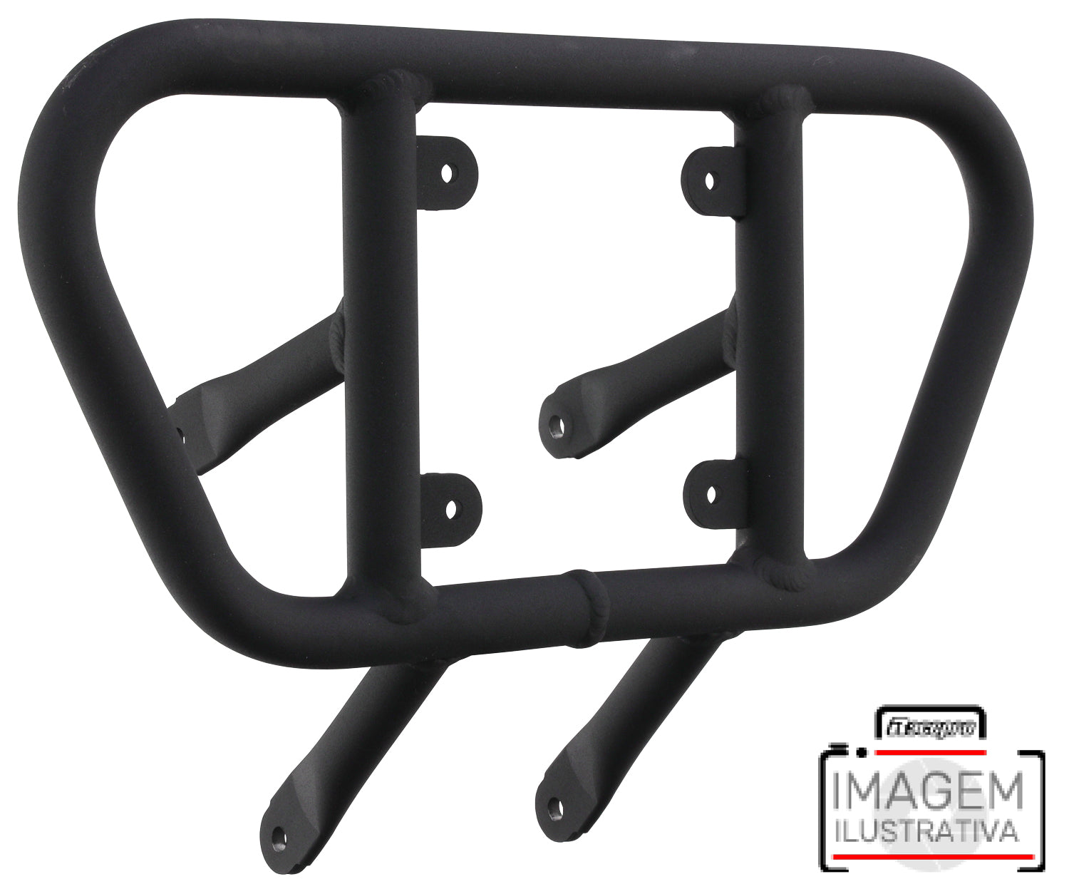 Crosspro - Tube for Front Bumper CR01 For Kawasaki KFX 450R-Textured Black Tube