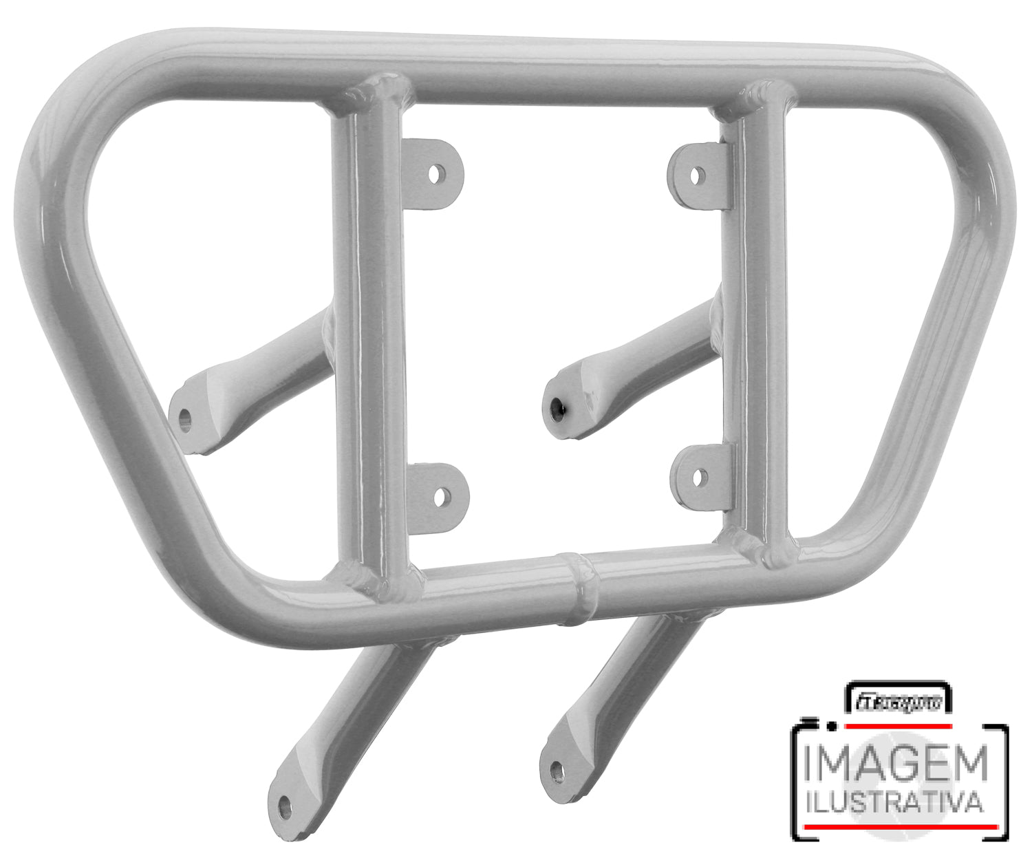 Crosspro - Tube for Front Bumper CR01 For Yamaha YFZ 450R-White Tube