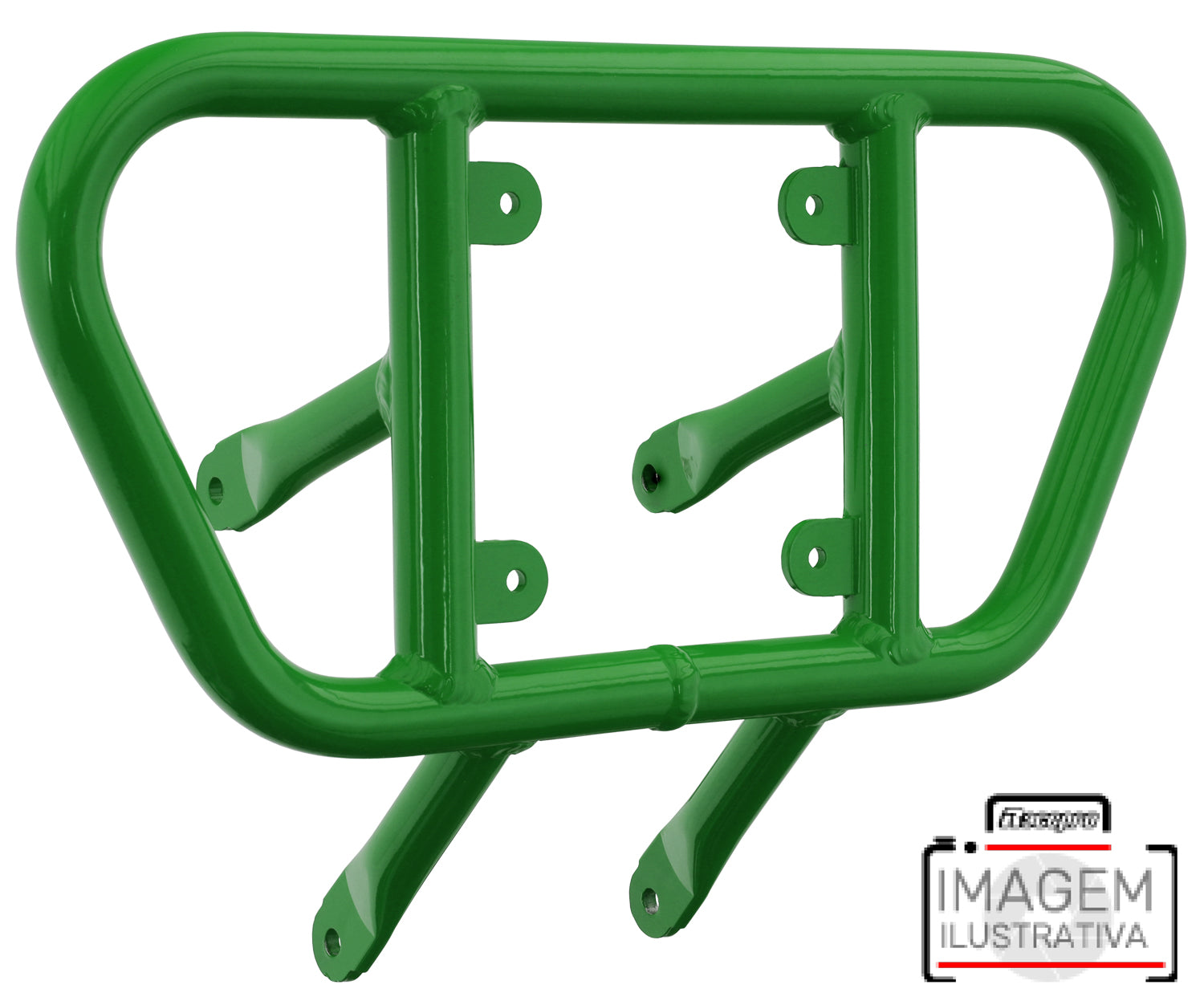 Crosspro - Tube for Front Bumper CR01 For Yamaha YFM 700 Raptor-Green Tube
