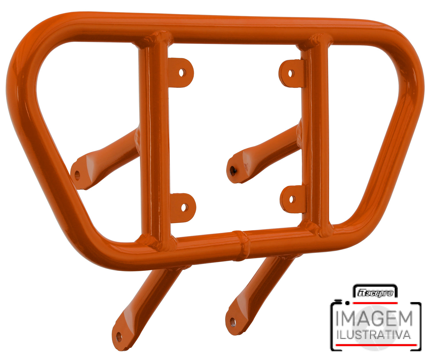 Crosspro - Tube for Front Bumper CR01 For Can Am (BRP) DS 450-Orange Tube