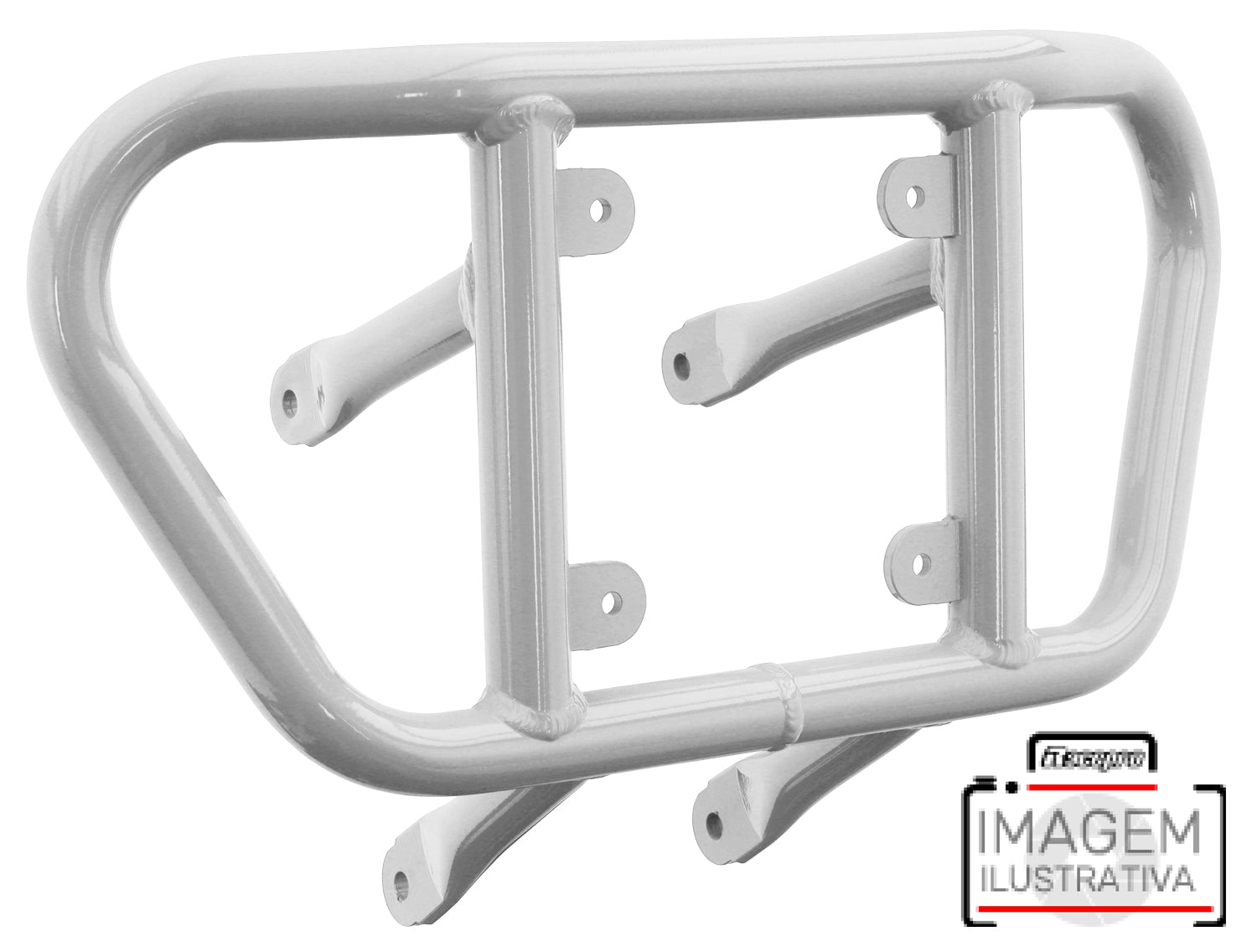 Crosspro - Tube for Front Bumper CR02 For Can Am (BRP) DS 450-White Tube
