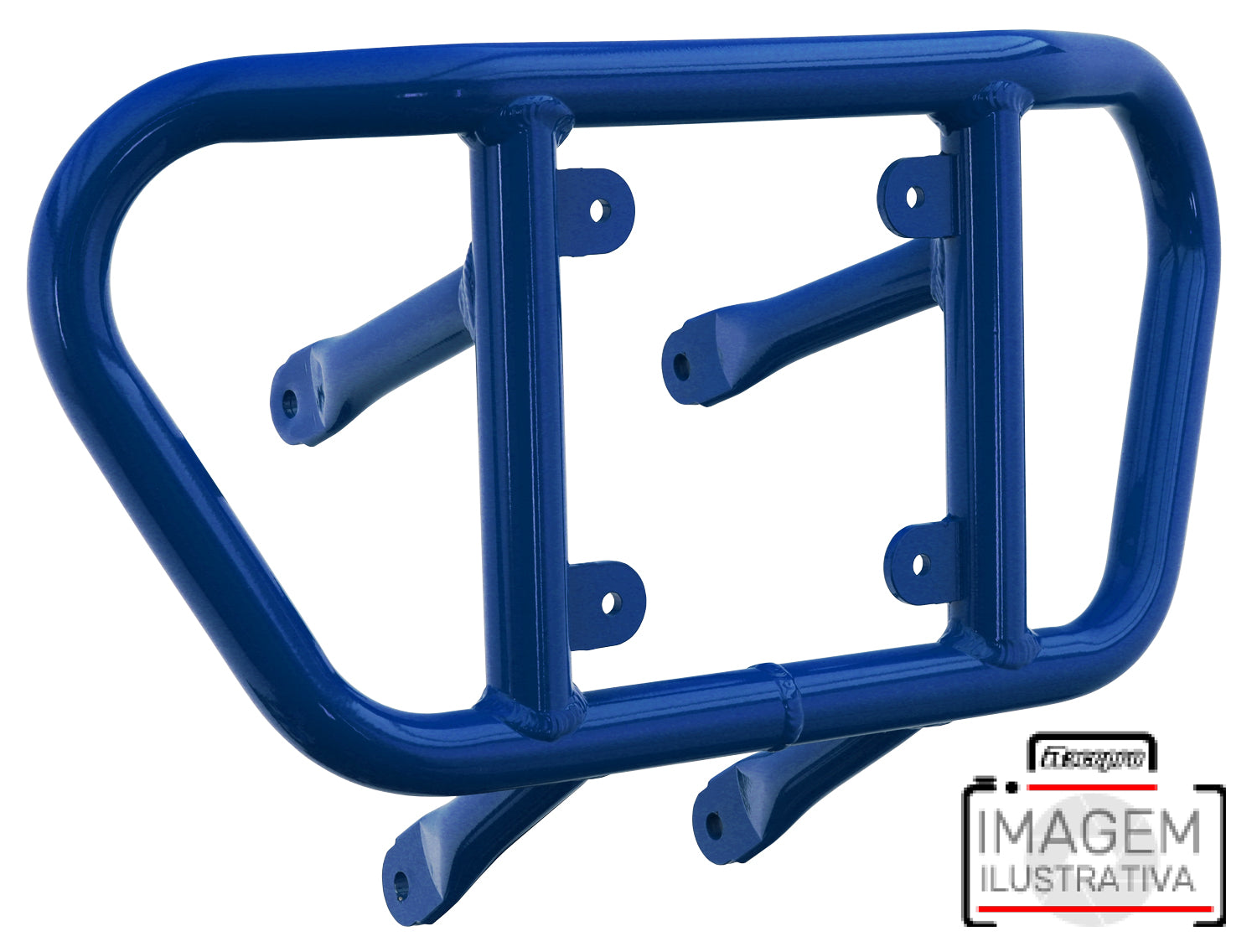 Crosspro - Tube for Front Bumper CR02 For Yamaha YFM 660 Raptor-Blue Tube