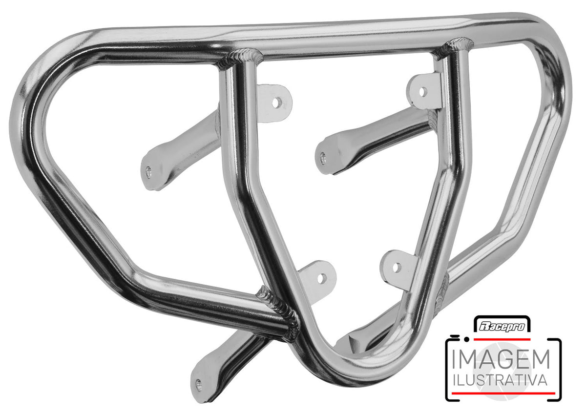 Crosspro - Tube for Front Bumper CR03 For Yamaha YFM 700 Raptor-Polish Tubo