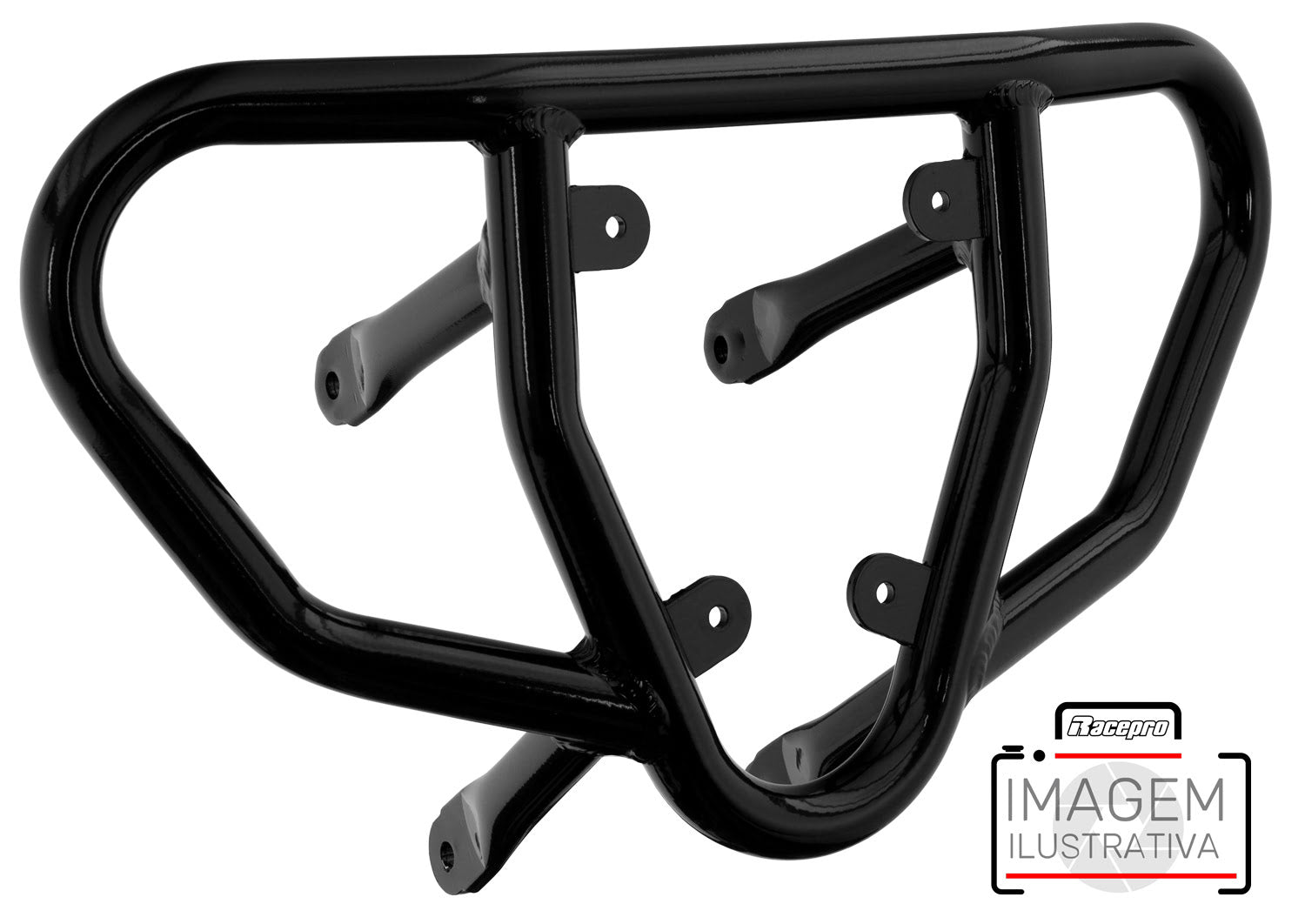 Crosspro - Tube for Front Bumper CR03 For Yamaha YFZ 450-Black Tube