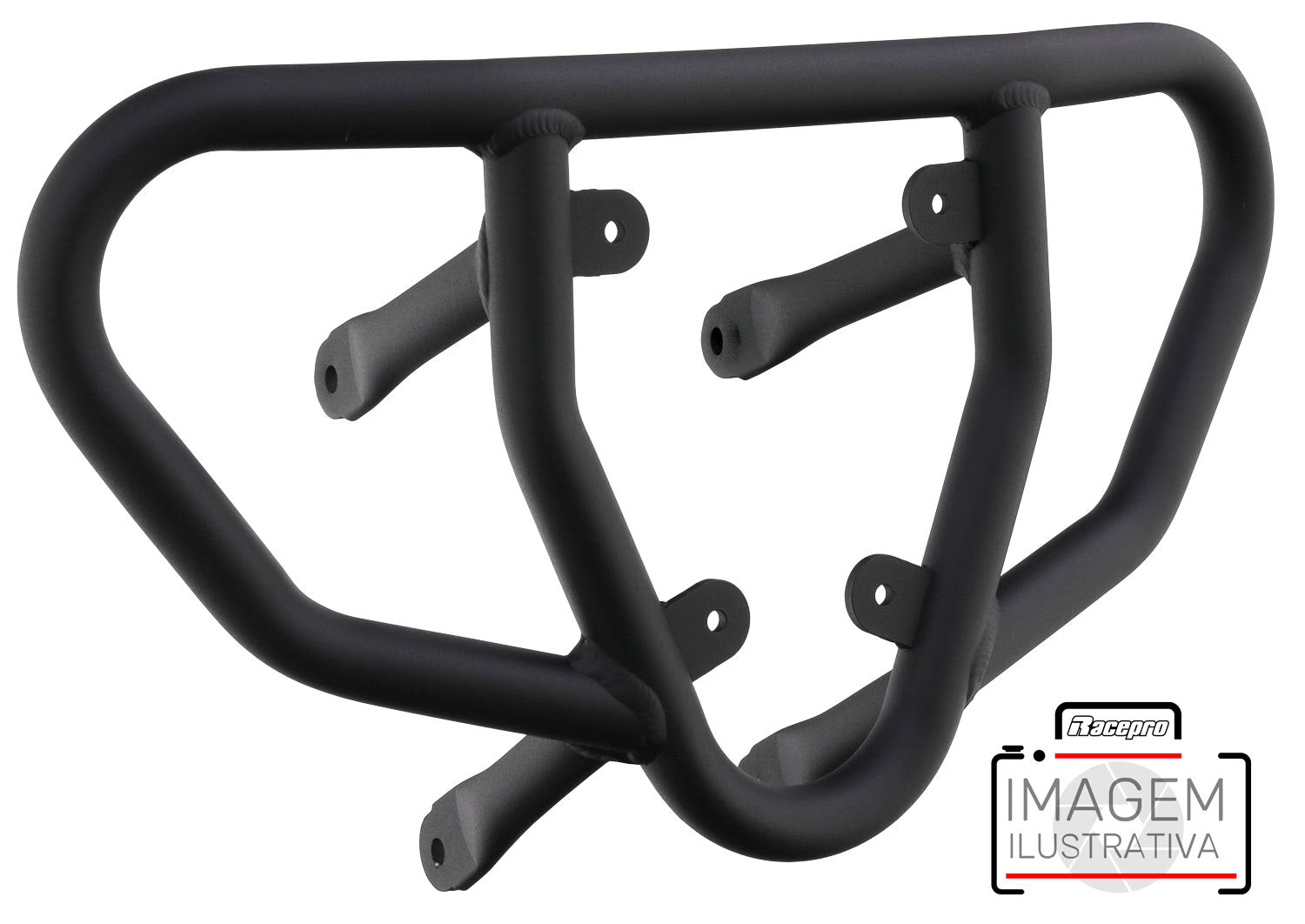 Crosspro - Tube for Front Bumper CR03 For Can Am (BRP) DS 450-Textured Black Tube