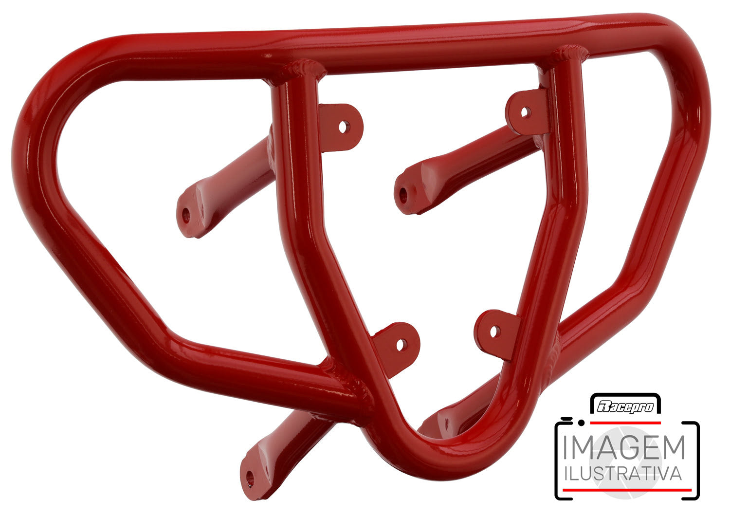 Crosspro - Tube for Front Bumper CR03 For Can Am (BRP) DS 450-Red Tube